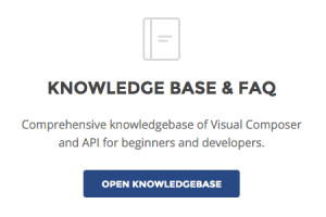 WPBakery Page Builder Knowledge Base and Documentation