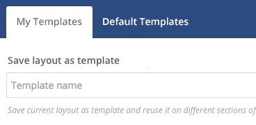 Page and Post templates
