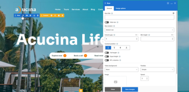 How to create parallax section with WPBakery