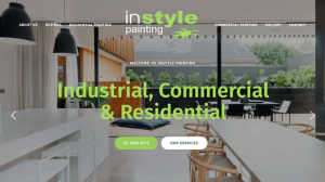 InStyle Painting website made with WPBakery Page Builder for WordPress