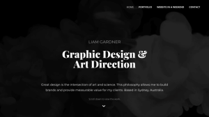 Liam Gardner website made with WPBakery Page Builder for WordPress