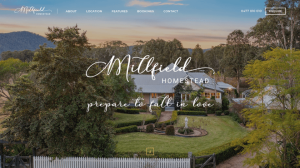 Millfield website made with WPBakery Page Builder