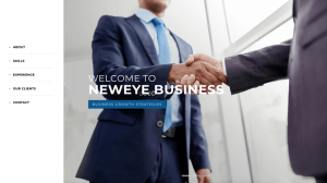 Neweye Business website made with WPBakery Page Builder