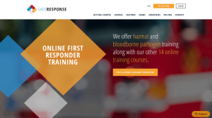 Safe Response website made with WPBakery Page Builder for WordPress