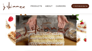 Skinner Baking website made with WPBakery Page Builder