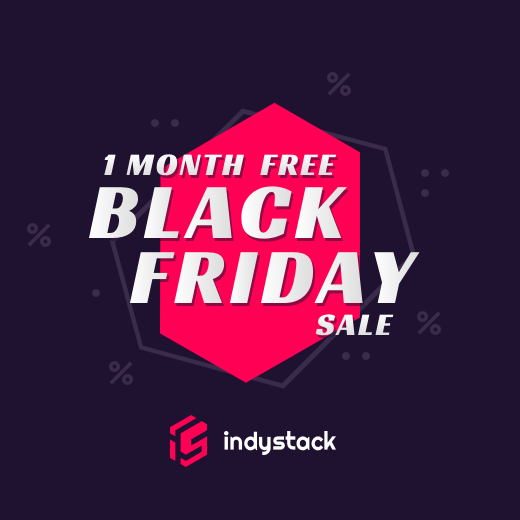 Indystack Black Friday and Cyber Monday Offer