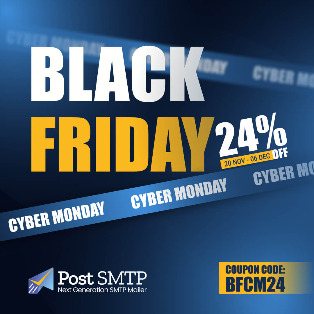 PostSMTP Black Friday logo