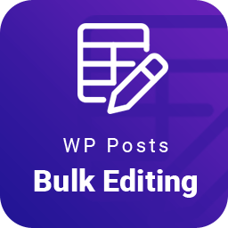 WordPress Posts/Pages/Custom Posts Bulk Edit logo