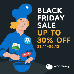 WPBakery Black Friday 2024 offer