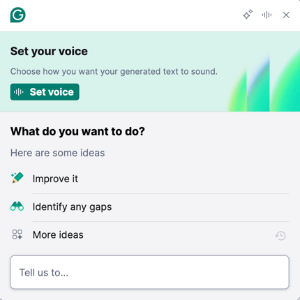 Grammarly's AI Writing Assistant
