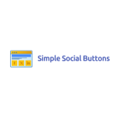 Simple Social Buttons logo