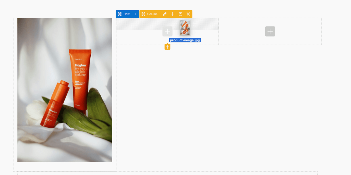 Drag and drop images from desktop in WPBakery editor