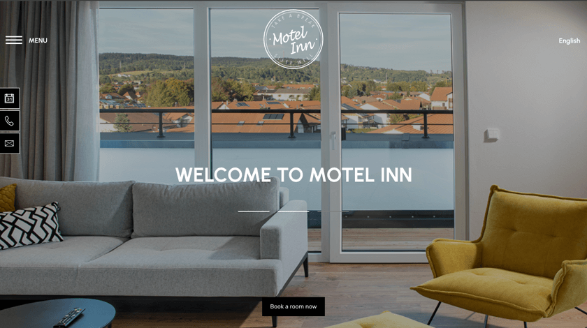 Motel Inn website for WPBakery showcase