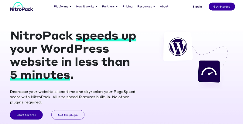 NitroPack website