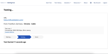 webpagetest-running what-is-ttfb-webpagetest-running