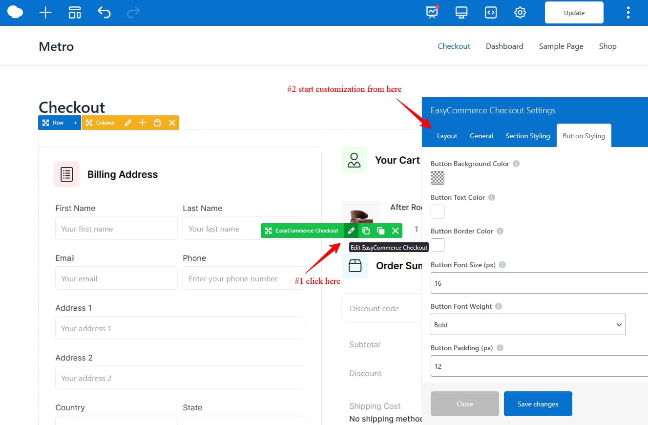checkout_customization checkout_customization
