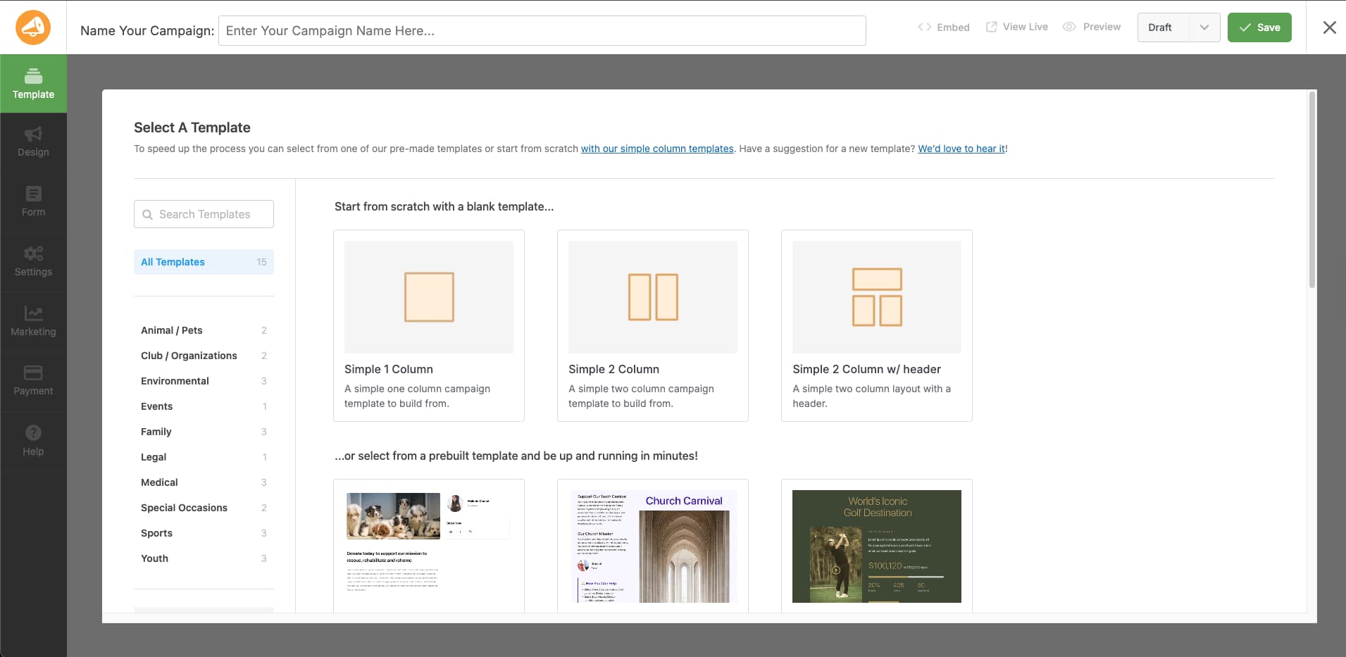 chaitable new campaign page chaitable new campaign page