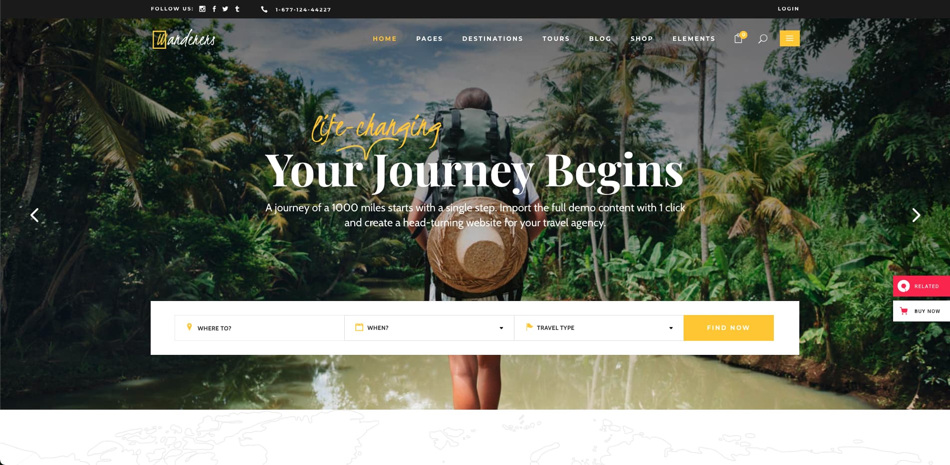 Wanderers by Mikado Themes - wpbakery