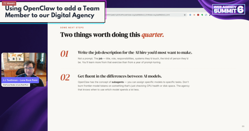 ai as your teammate tip web agency summit 2026